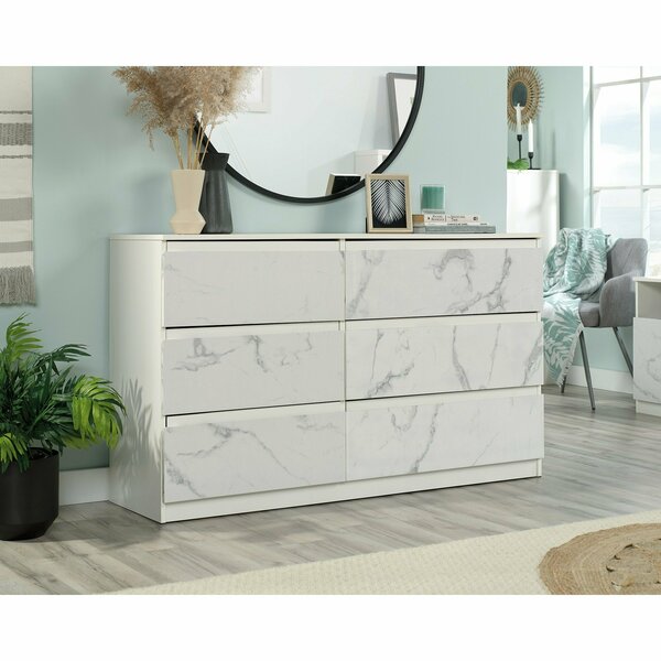 Sauder Hudson Court 6 Drawer Dresser , Safety tested for stability to help reduce tip-over accidents 428250